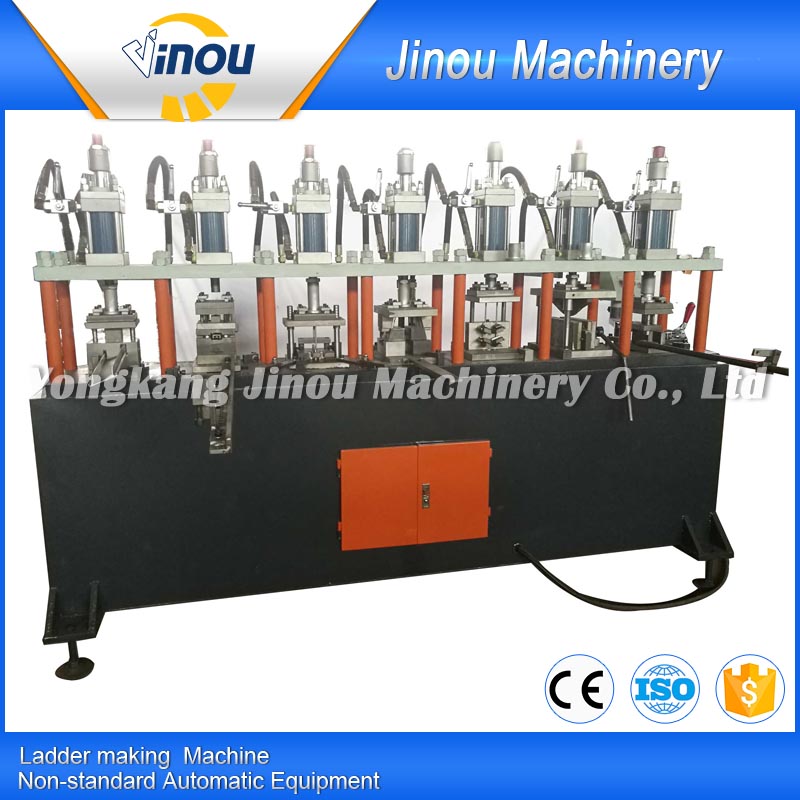 Multi Work Station Hydraulic Punching Machine for Industrial Ladder