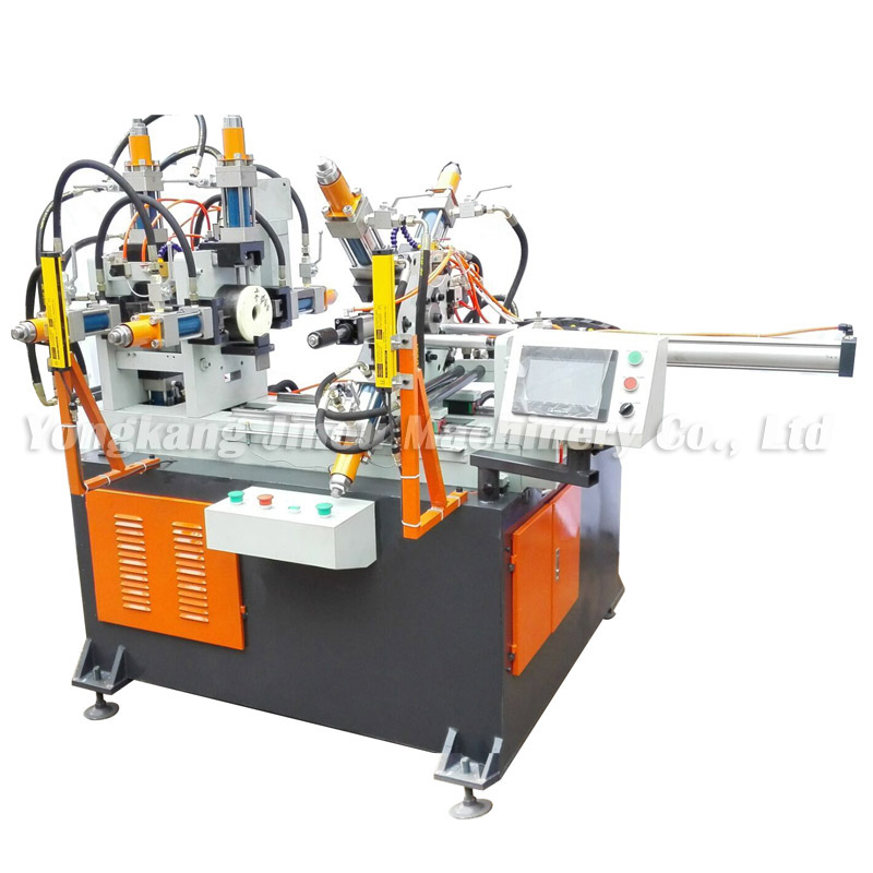 Hydraulic punching Holes  machine for the Telescopic ladder