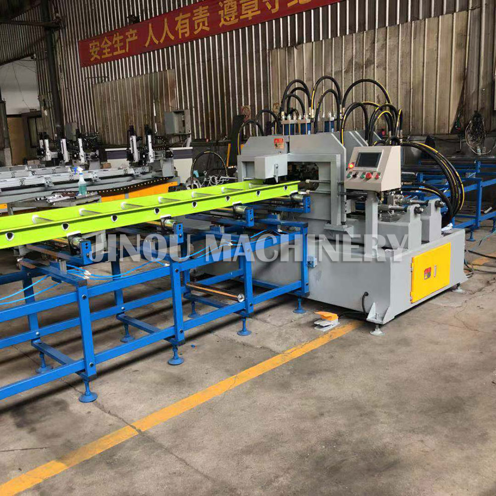 Automatic Ladder Crimping Machine, Fiberglass Ladder Making Machine