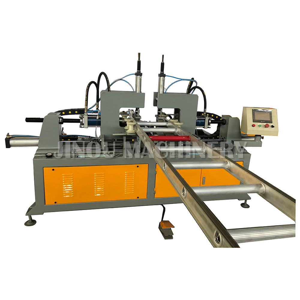 Automatic Ladder Crimping Machine, Fiberglass Ladder Making Machine