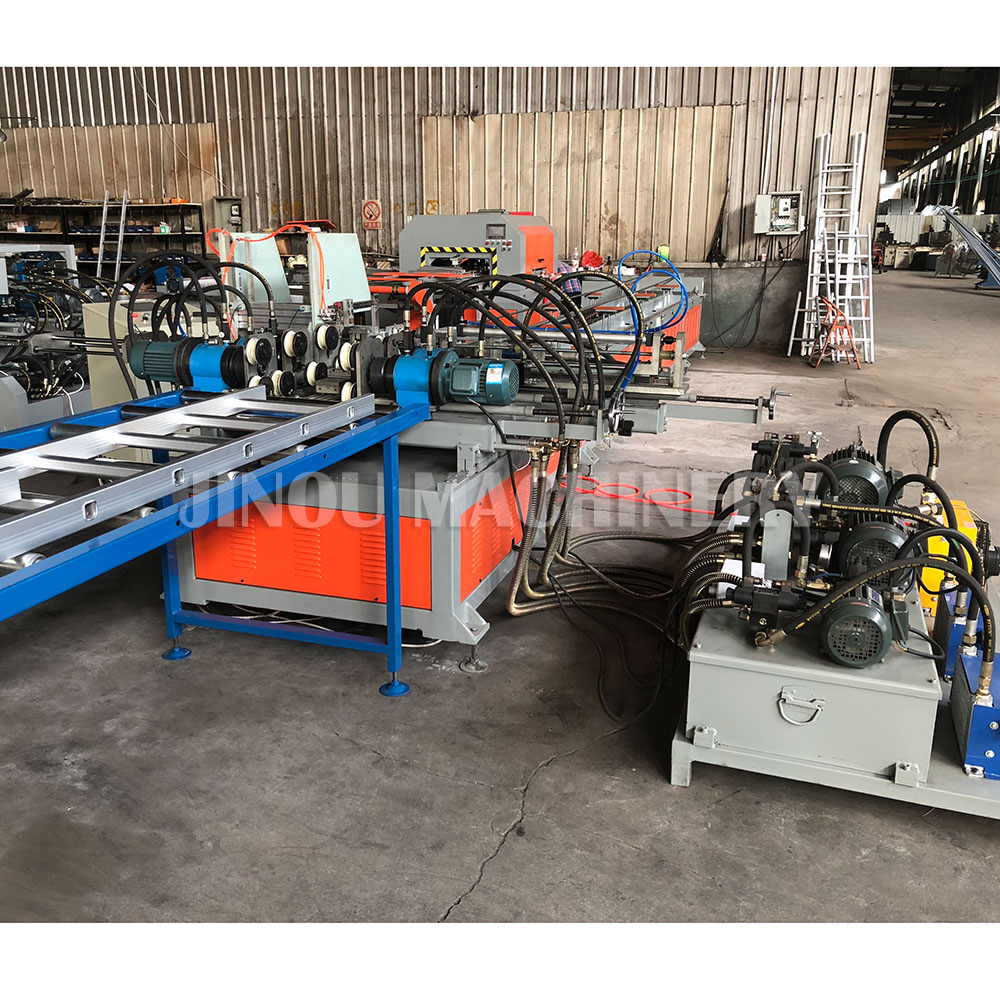 Automatic Ladder Production Line, Wind System Ladder Making Machine