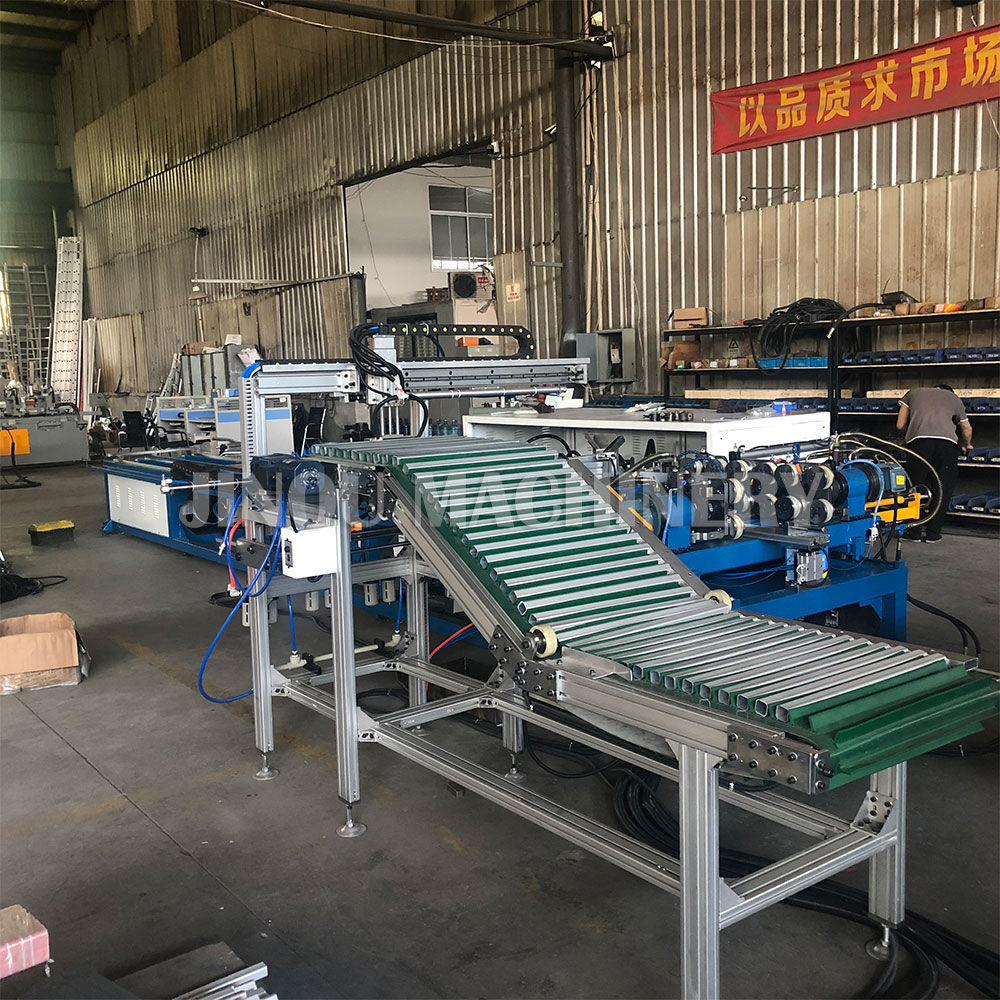 Automatic Ladder Production Line, Wind System Ladder Making Machine