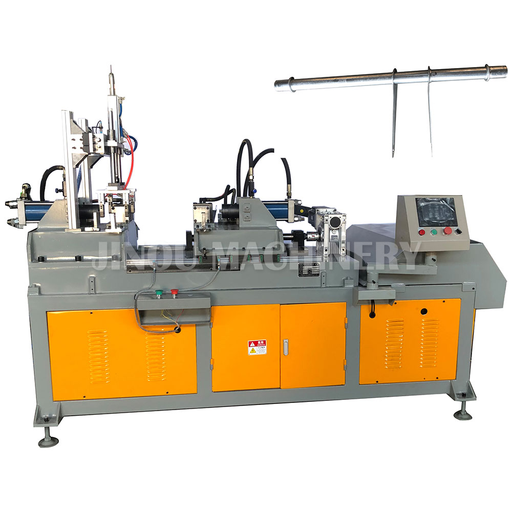 Automatic Tube Riveting Machine for Stepladder for the inside of Rear Rail