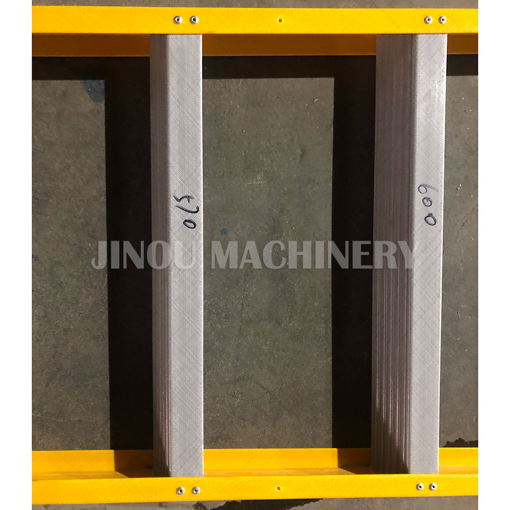 Semi-automatic Machine for the Profile Punching and Cutting for Stepladder