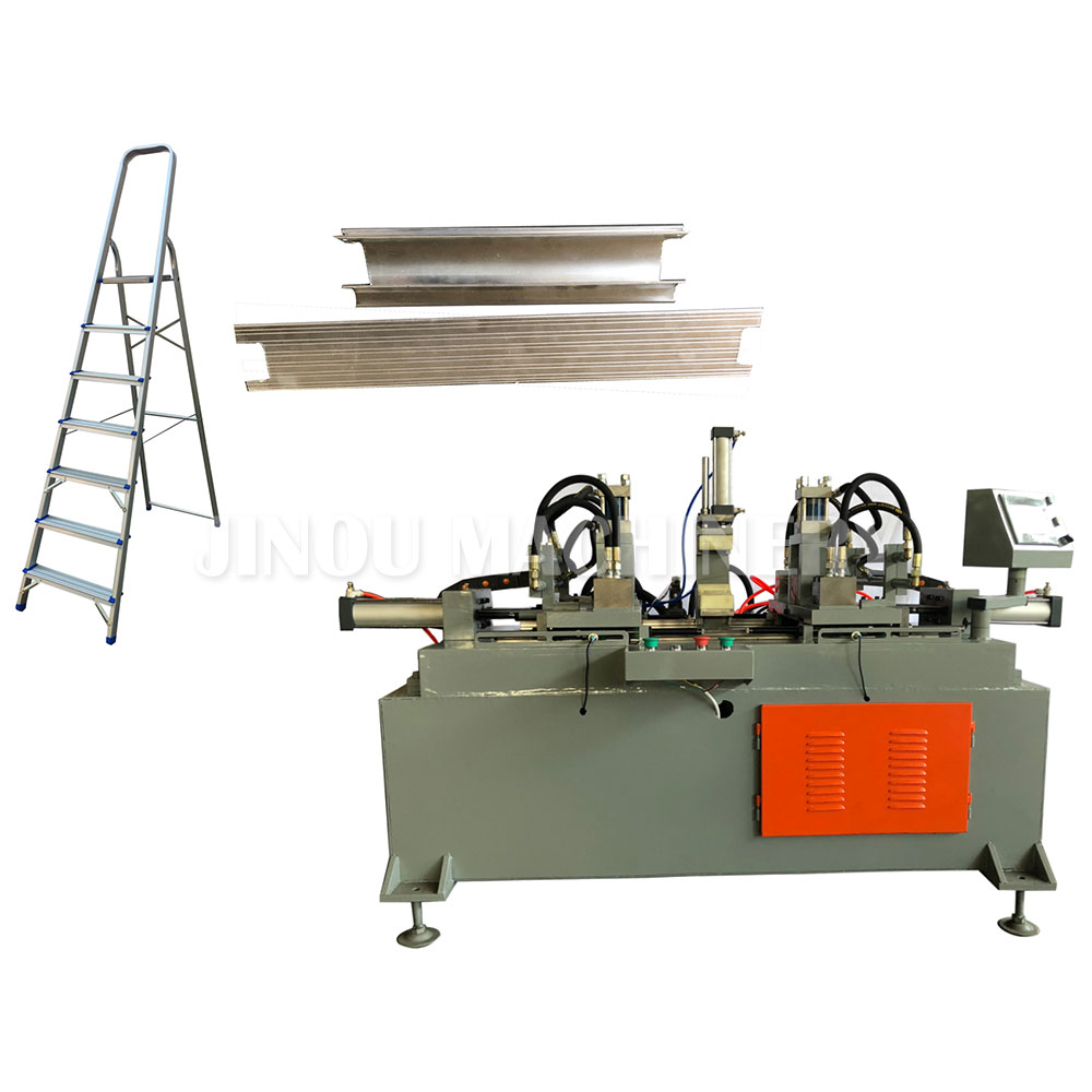 Semi-automatic Machine for the Profile Punching and Cutting for Stepladder