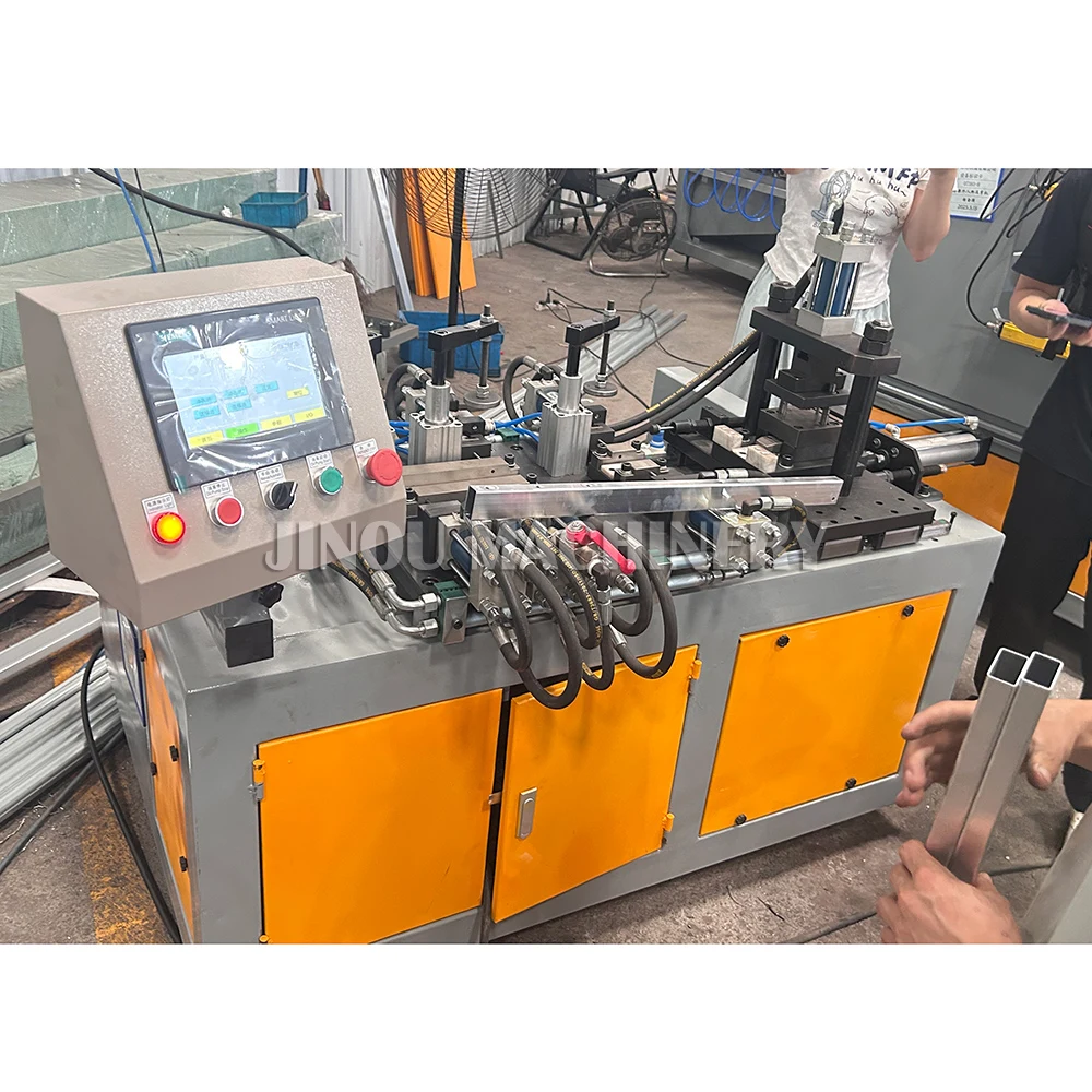 Front Rail Punching Machine for the Aluminium Banquet Stairs