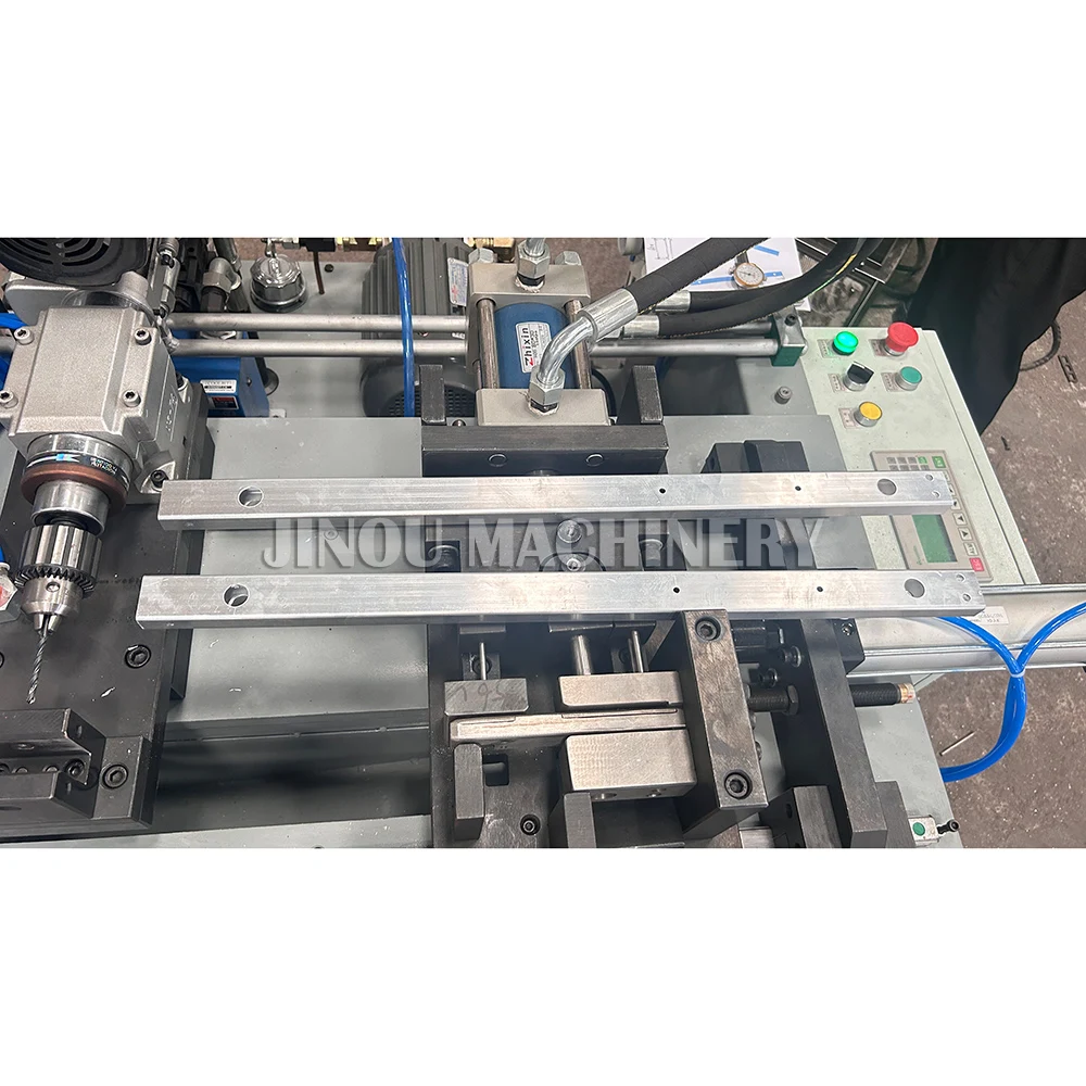 Rear Rail Punching Machine for the Aluminium Banquet Stairs