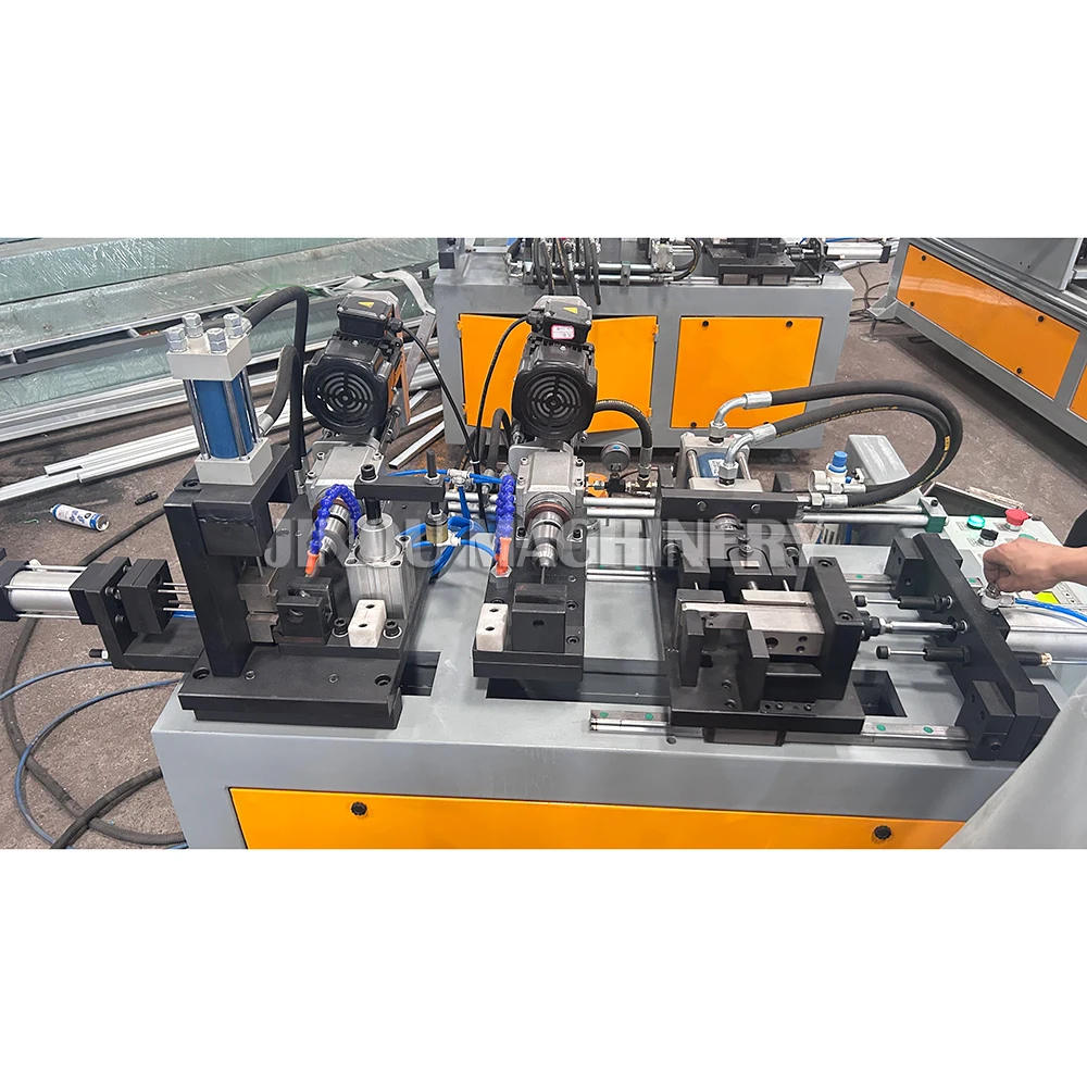 Rear Rail Punching Machine for the Aluminium Banquet Stairs