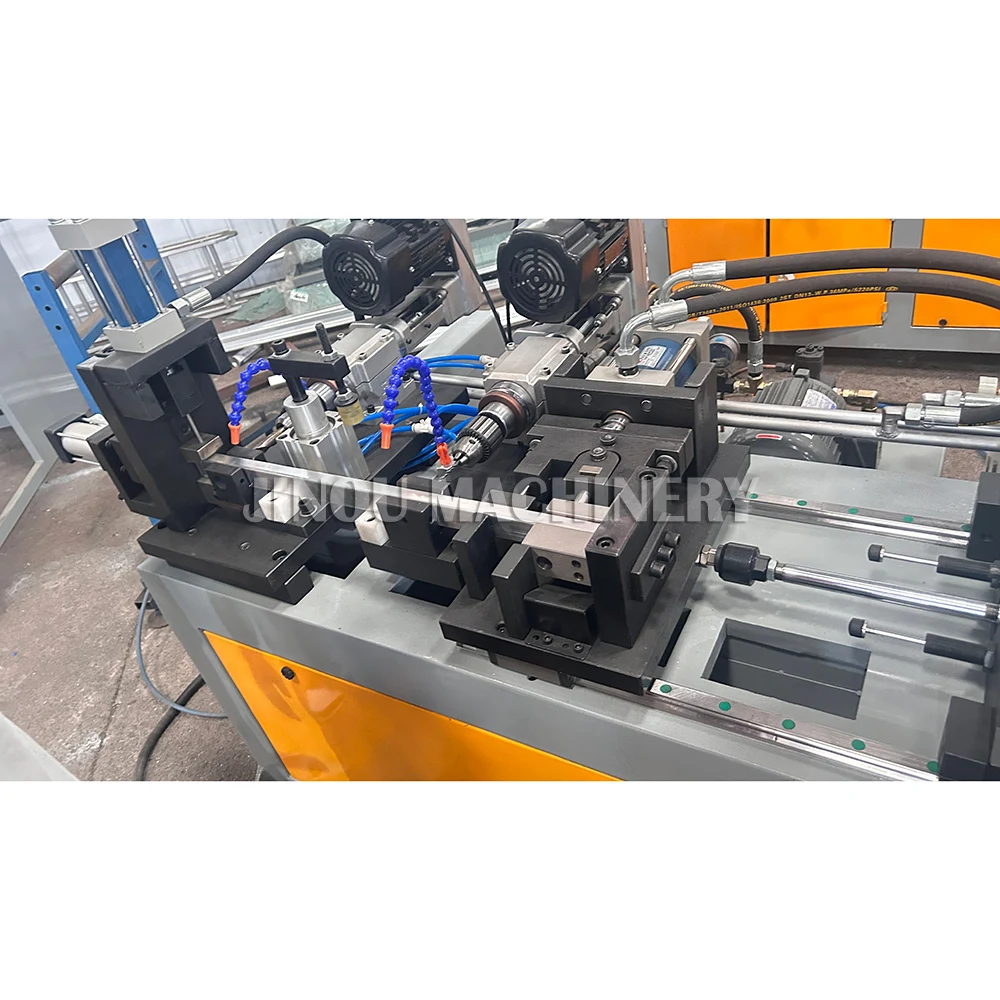 Rear Rail Punching Machine for the Aluminium Banquet Stairs