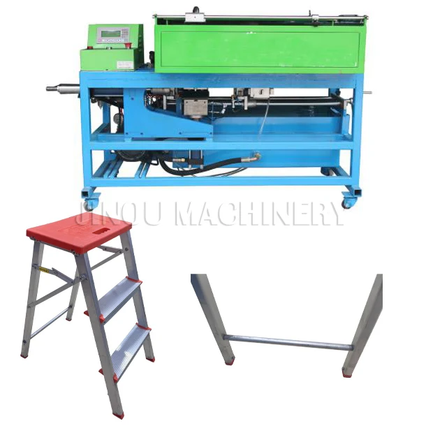 Rear Rail Support Bar Tube Reducing Machine For The Aluminium Banquet Stairs
