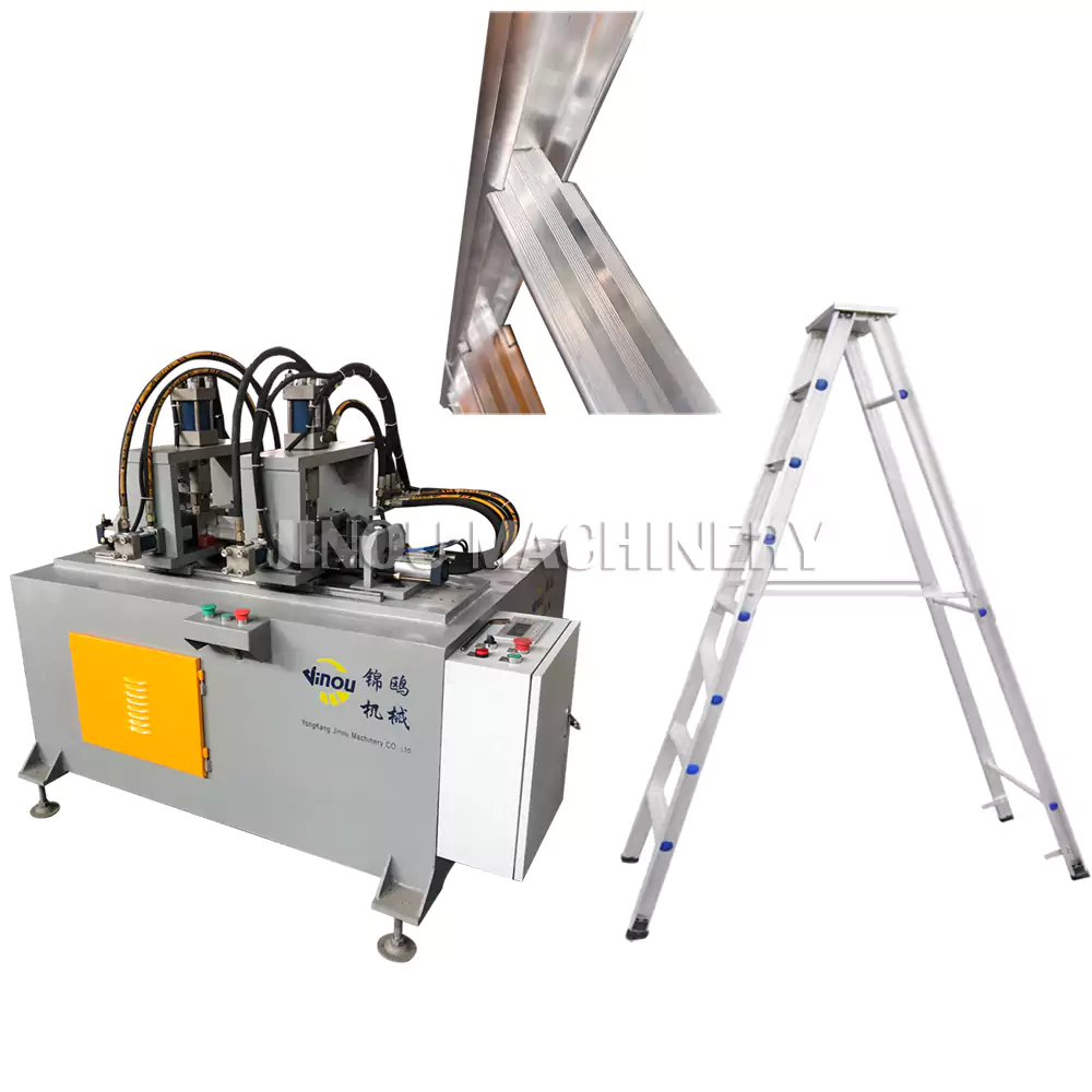Semi-Automatic Machine for The Profile Punching and Cutting for Aluminium Folding Ladder