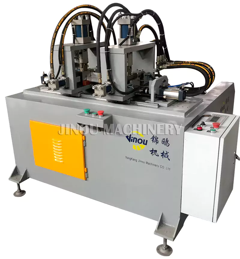 Cutting and Punching machine for the aluminium folding Ladder