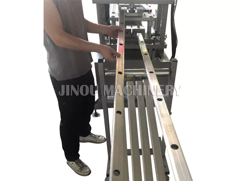 6 meters Automatic double work station CNC punching machine