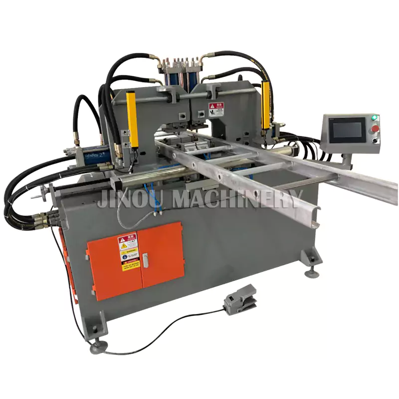 Ladder Crimping Machine for Round Rungs for The Aluminum Folding Ladder