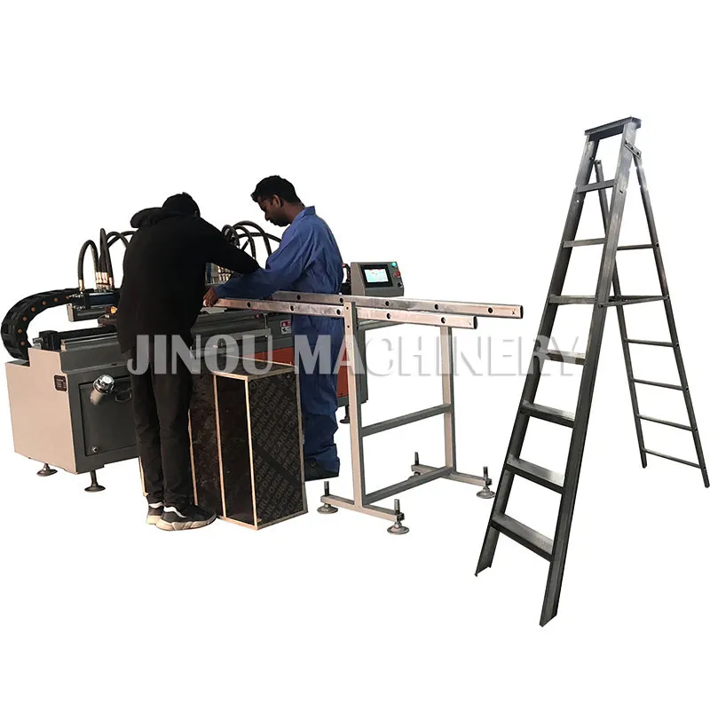 CNC Ladder Riveting Machine to Make the Inside of the Dual Purpose A Type Ladder