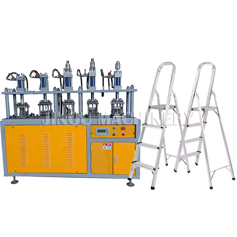 Multi Work Station Punching Machine for Household Ladders