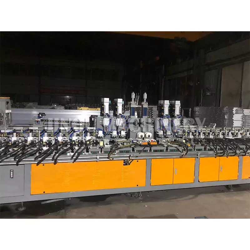 Automatic Machine for Producing A Step Ladder Front Profile