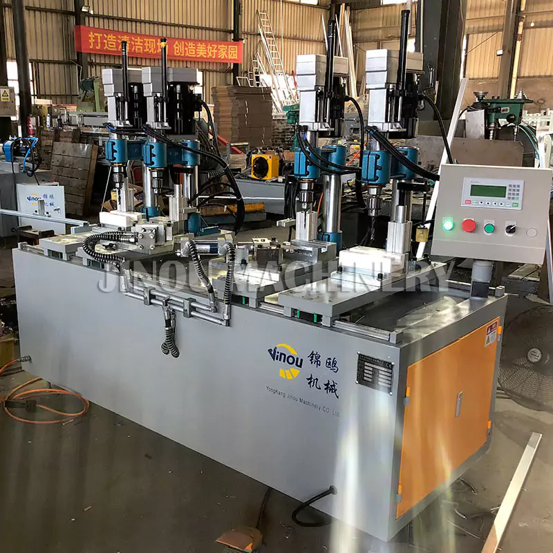 Household Ladder Front Rail Punching and Drilling Machine