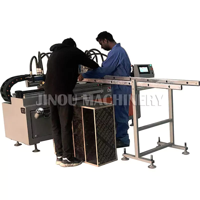 CNC Ladder Riveting Machine To Make The Inside of Household Ladder Rear Rail