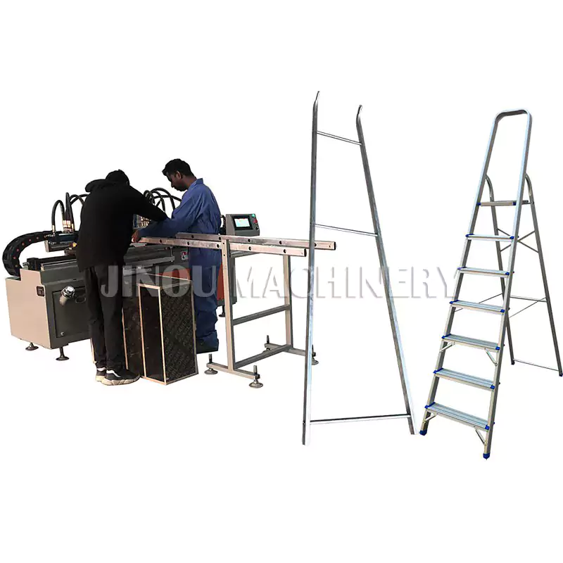 CNC Ladder Riveting Machine To Make The Inside of Household Ladder Rear Rail