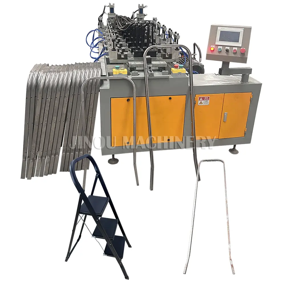 Fully Automatic Front Rail Punching Machine for the Metal Step Ladder Punch all the Holes on Front Rail