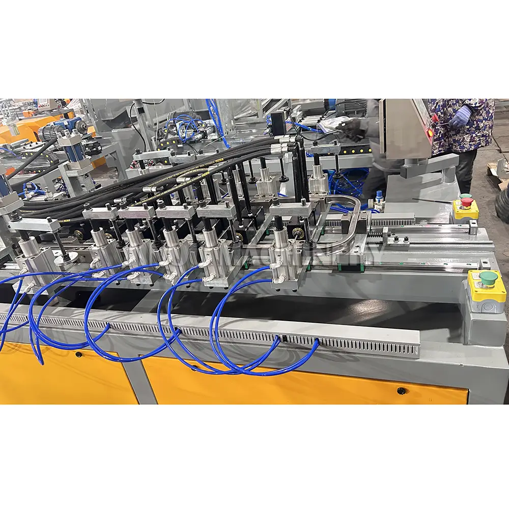 Fully Automatic Front Rail Punching Machine for the Metal Step Ladder Punch all the Holes on Front Rail