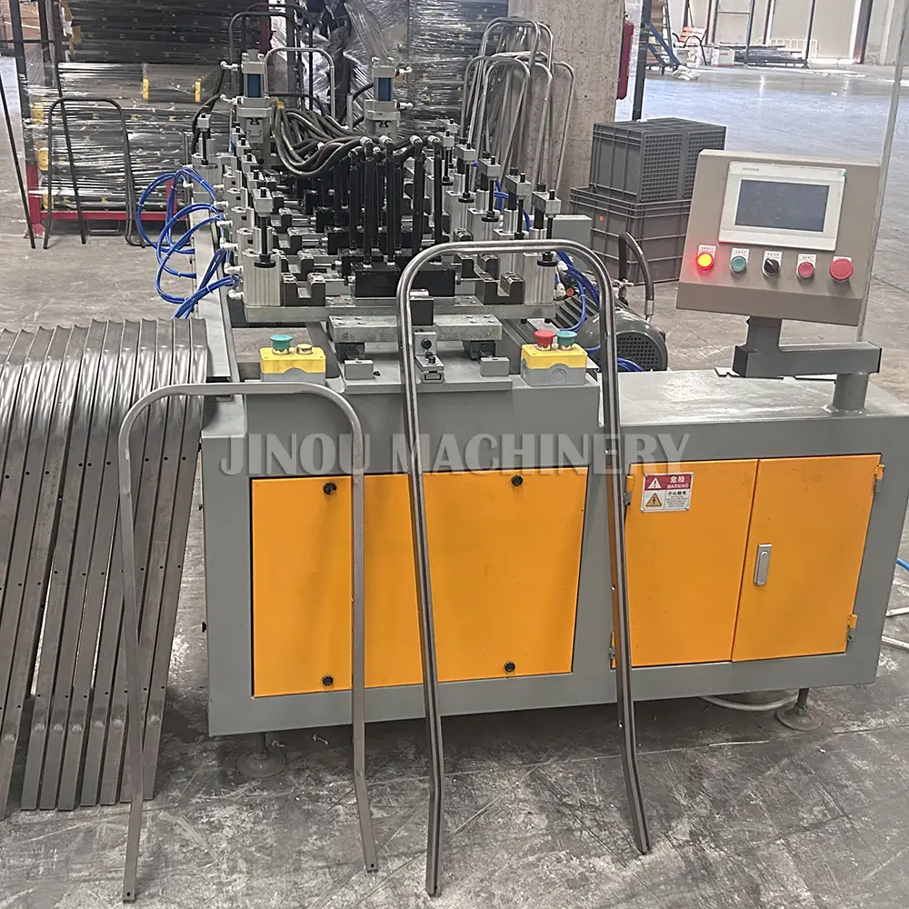Fully Automatic Front Rail Punching Machine for the Metal Step Ladder Punch all the Holes on Front Rail