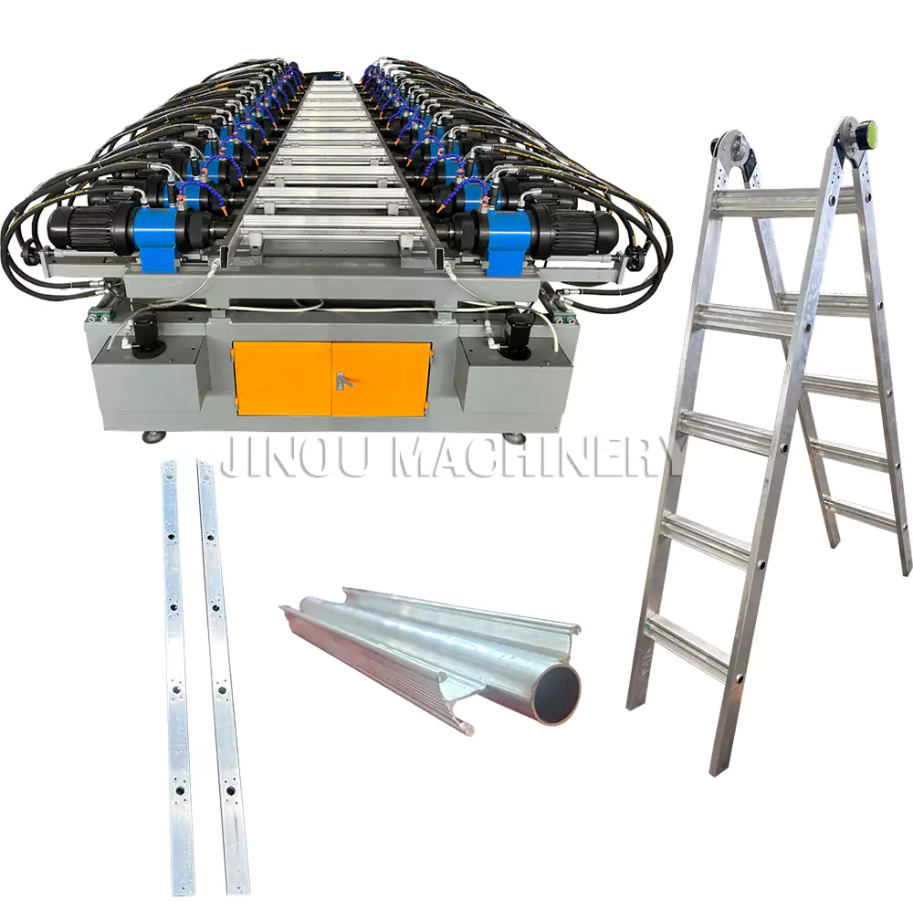 5 Pair Automatic Multi Position Ladder Riveting Machine Manual Feeding Material