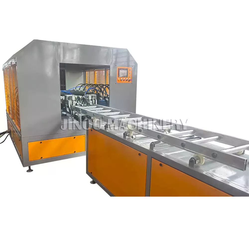 5 Pair Automatic Multi Position Ladder Riveting Machine With Auto Feeding Material
