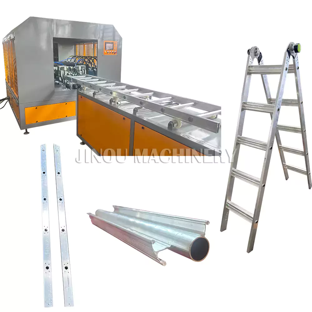 5 Pair Automatic Multi Position Ladder Riveting Machine With Auto Feeding Material