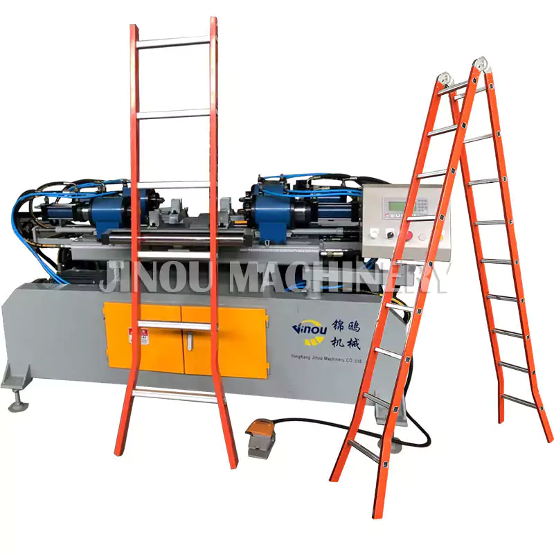 2 in 1 Automatic Expanding and Riveting Machine for the Aluminium Ladder With Splayfoot