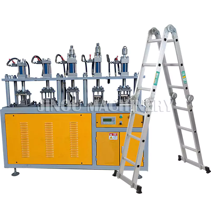 Multi Work Station Punching Machine for Multi Purpose 4x3 Aluminium Ladders