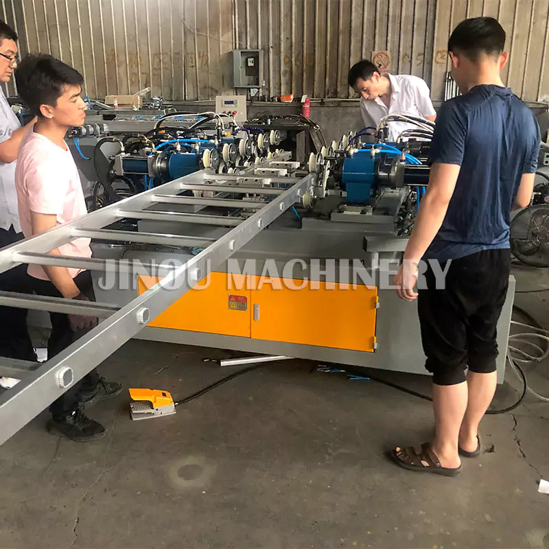 Fully Automatic Multi Work Station Ladder Crimping Machine