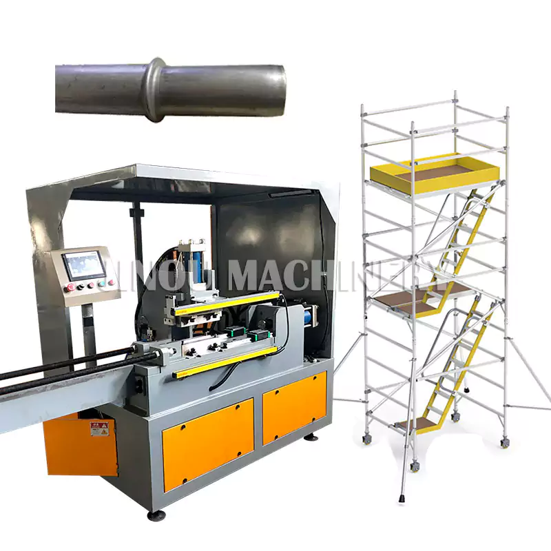 Dual Head end Forming Machine for the Aluminium Scaffoldings