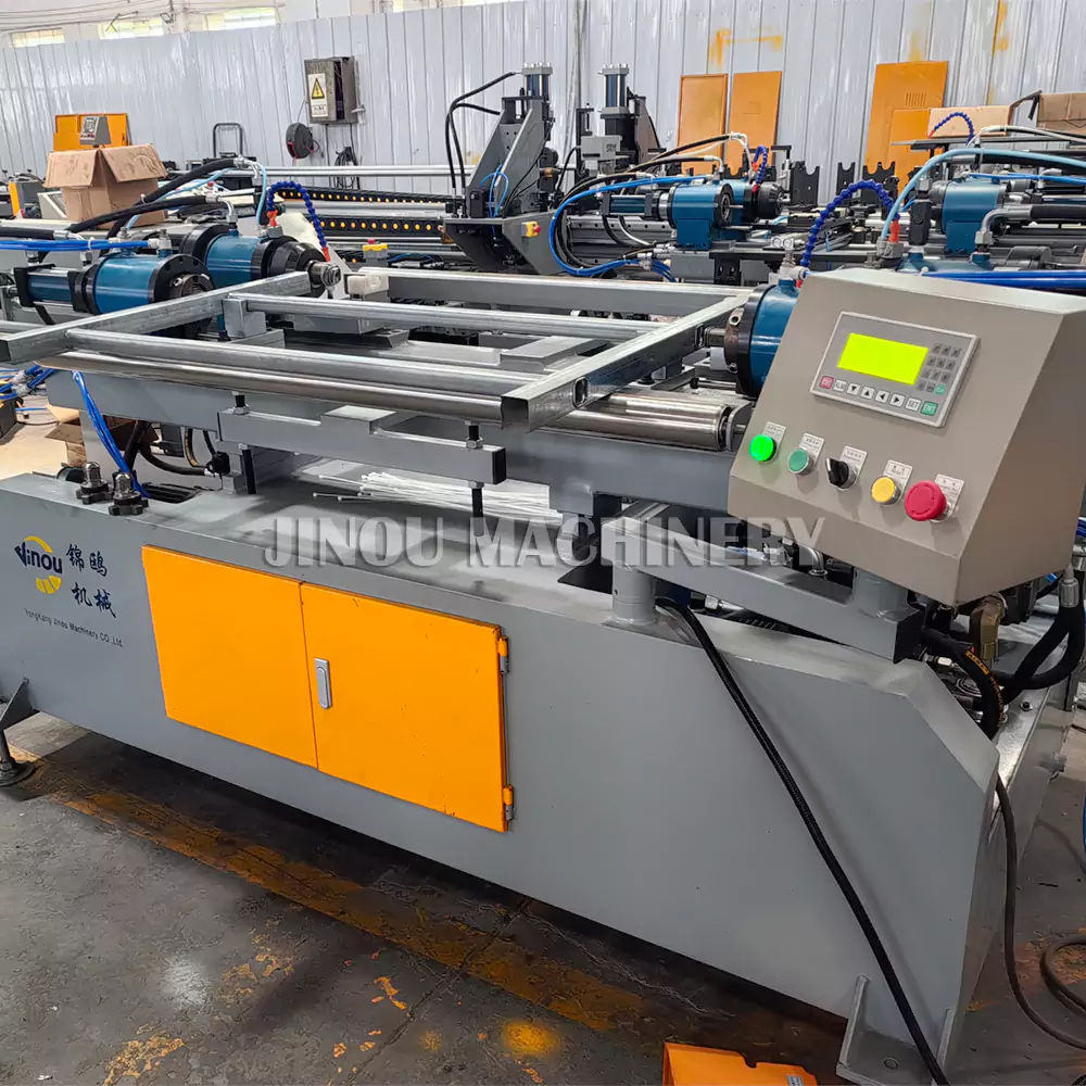 2 in 1 Automatic Ladder Expanding and Crimping Machine for Square Ladder 4 Lge Pedestal Base