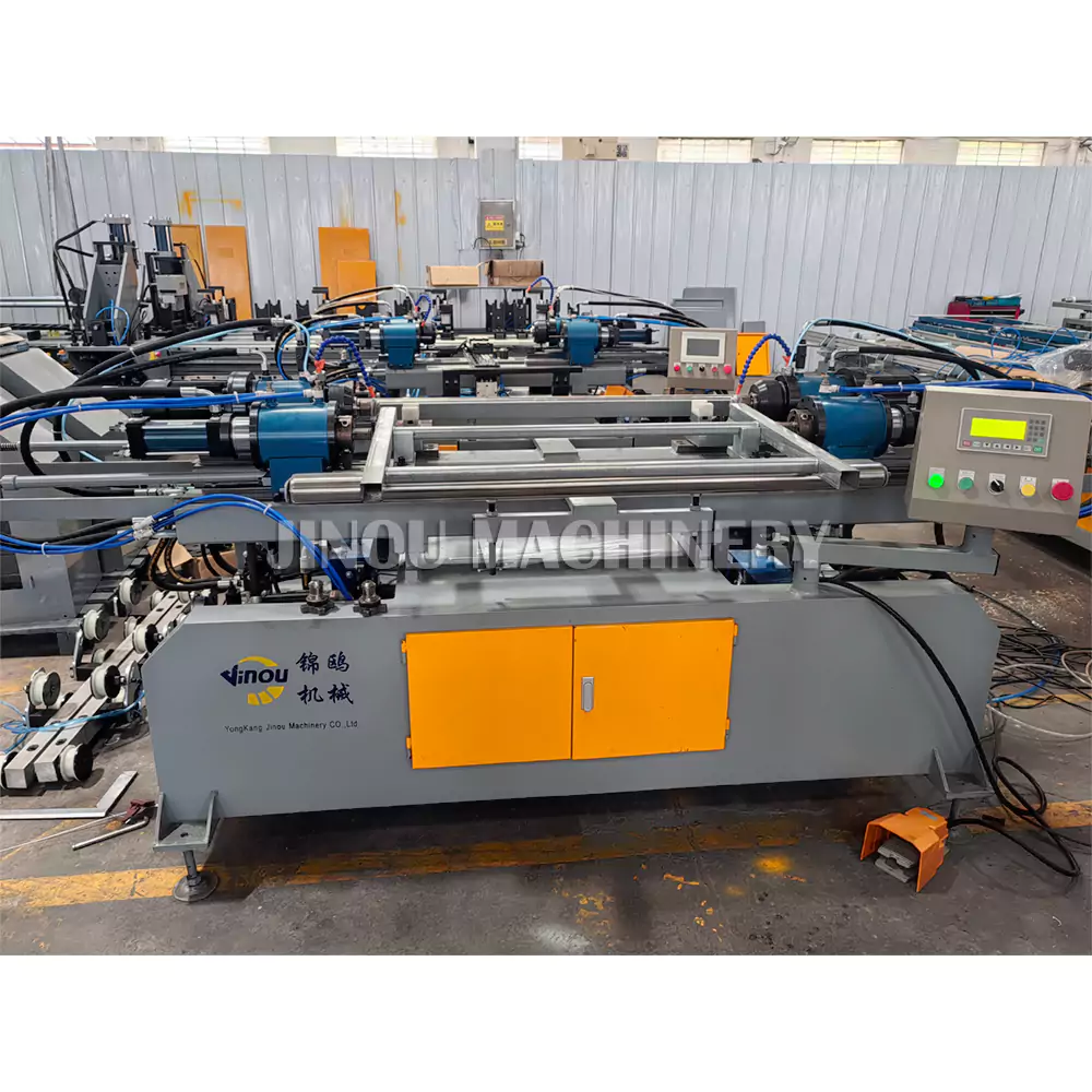 2 in 1 Automatic Ladder Expanding and Crimping Machine for Square Ladder 4 Lge Pedestal Base