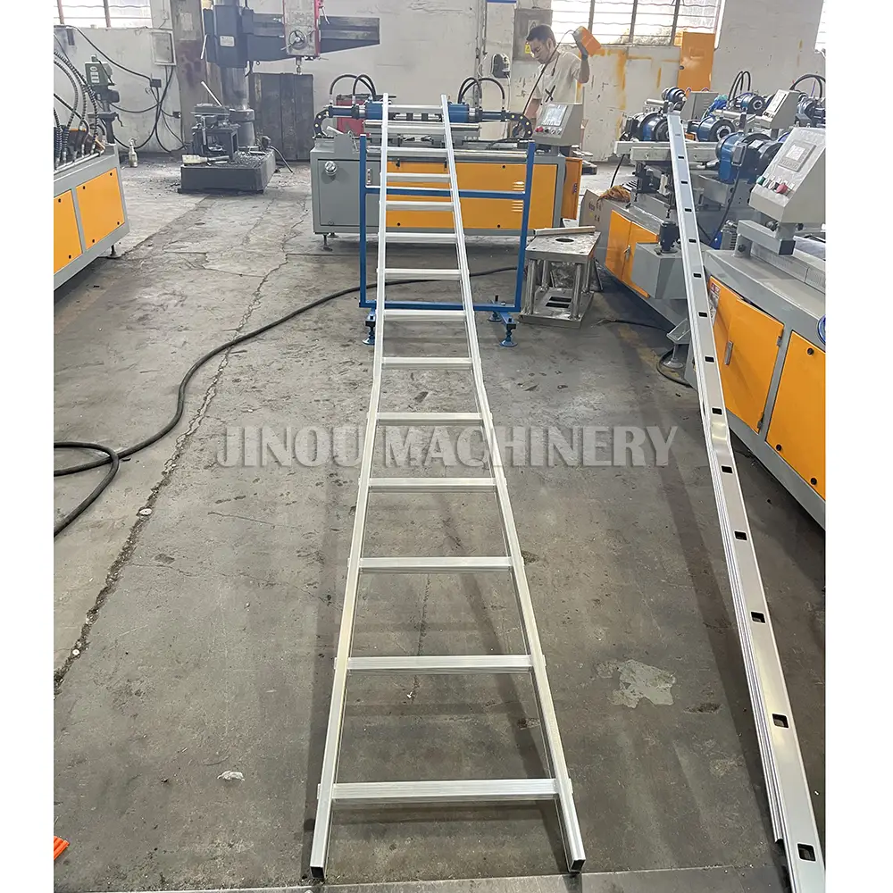 CNC Punching Machine for Straight Ladder With Splayfoot