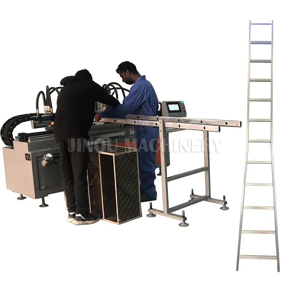 CNC Ladder Riveting Machine to Make The Straight Ladders With Splayfoot